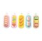 Kawaii Snack Foods Charms, set of 5 3D Miniature Pendants, Adorabilities